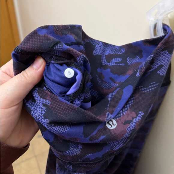 Lululemon Wunder Under Purple Camo Leggings - Picture 6 of 6